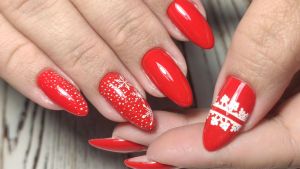 holiday nails in Red Deer